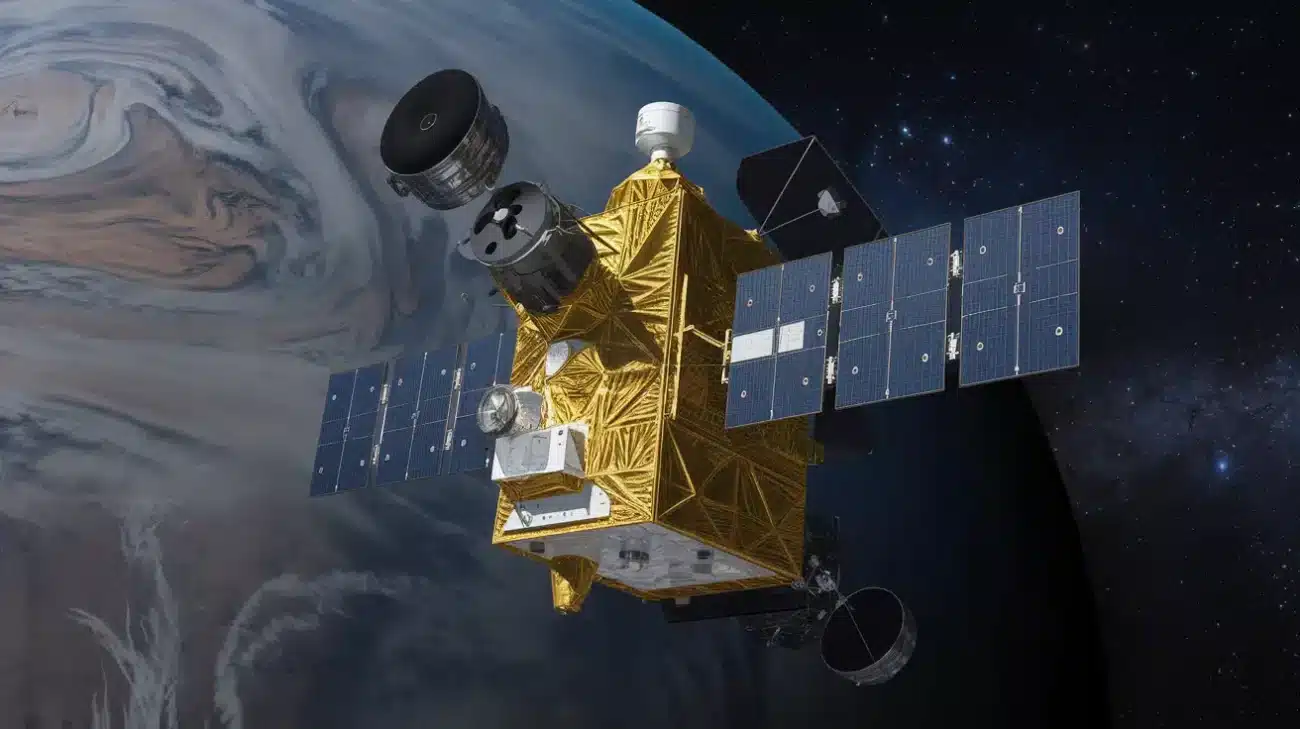 Norske satellitter verdensrommet gjor oppe featured