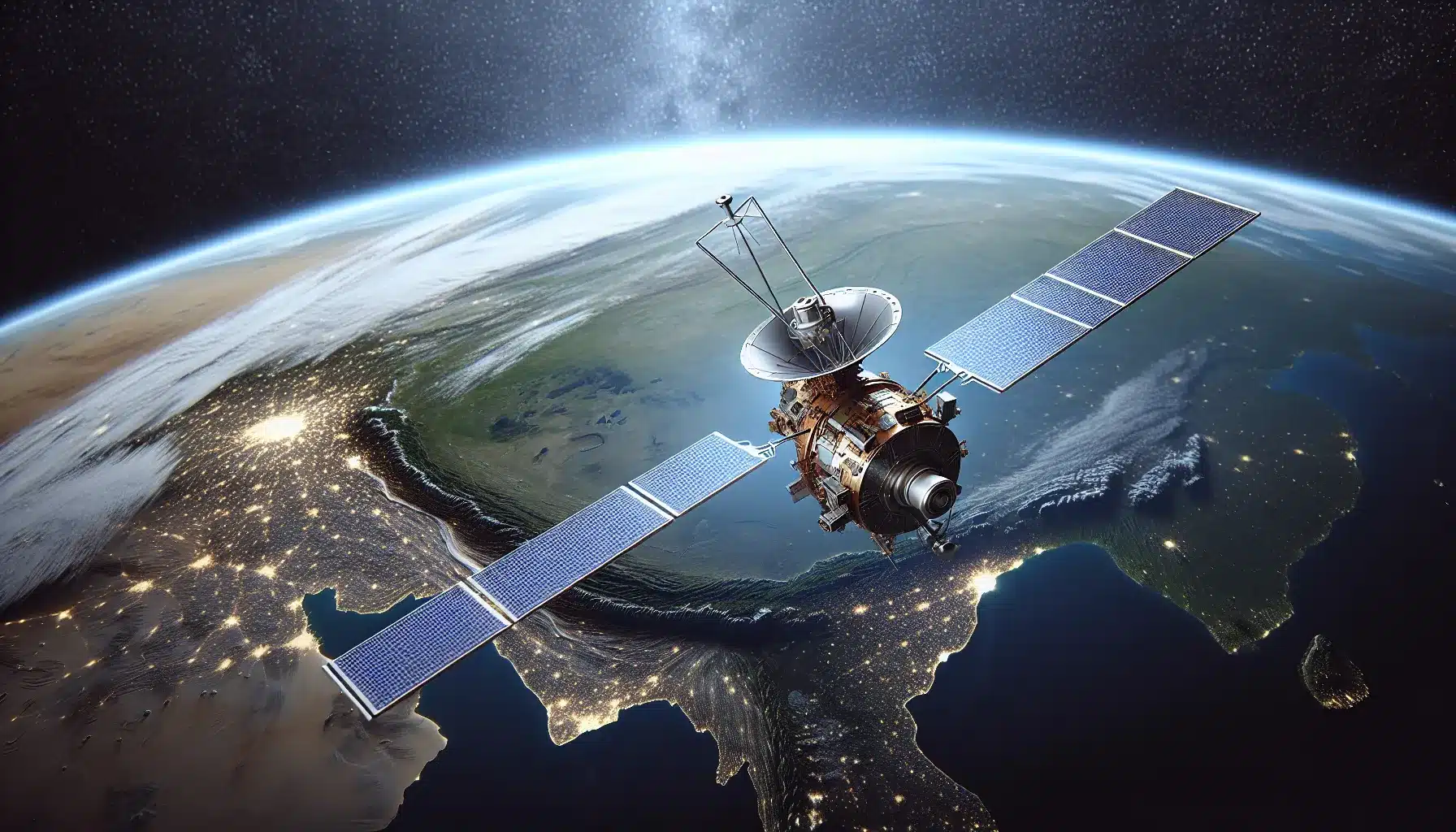 Satelitt teknologi: revolusjonerende l&oslash;sninger for kommunikasjon og overv&aring;king &ndash; illustrasjon 2