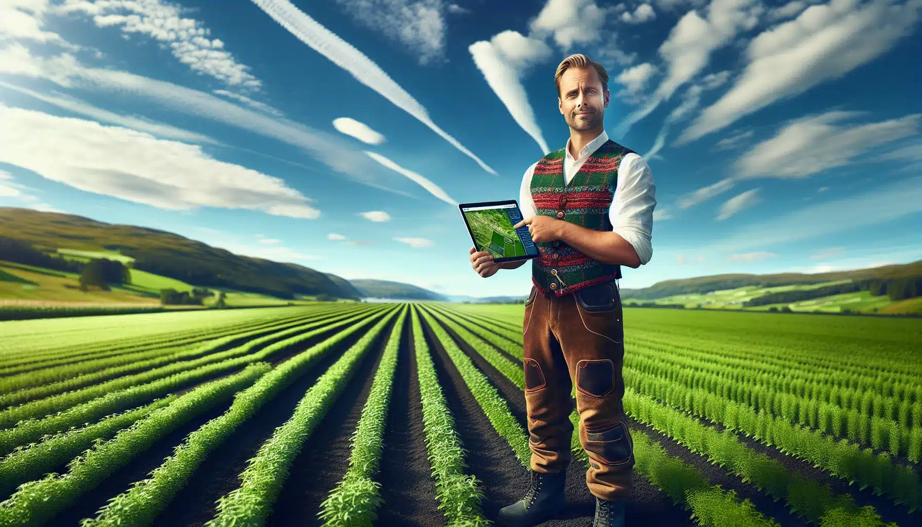 Satellitter i jordbruket: presisjonslandbruk for bedre avlinger og &oslash;kt ressursutnyttelse &ndash; illustrasjon 2