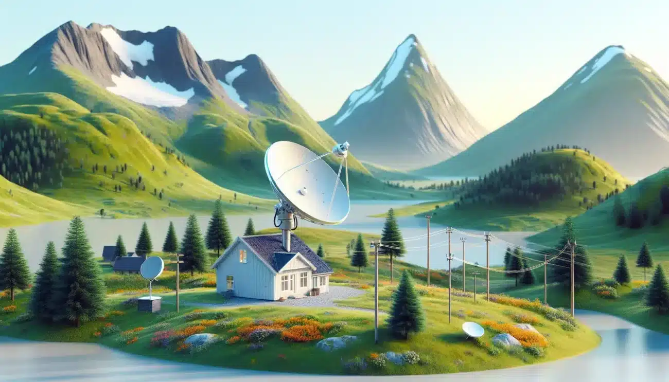 Starlink norge erfaringer dekning fremtid satellittbasert internett hovedbilde