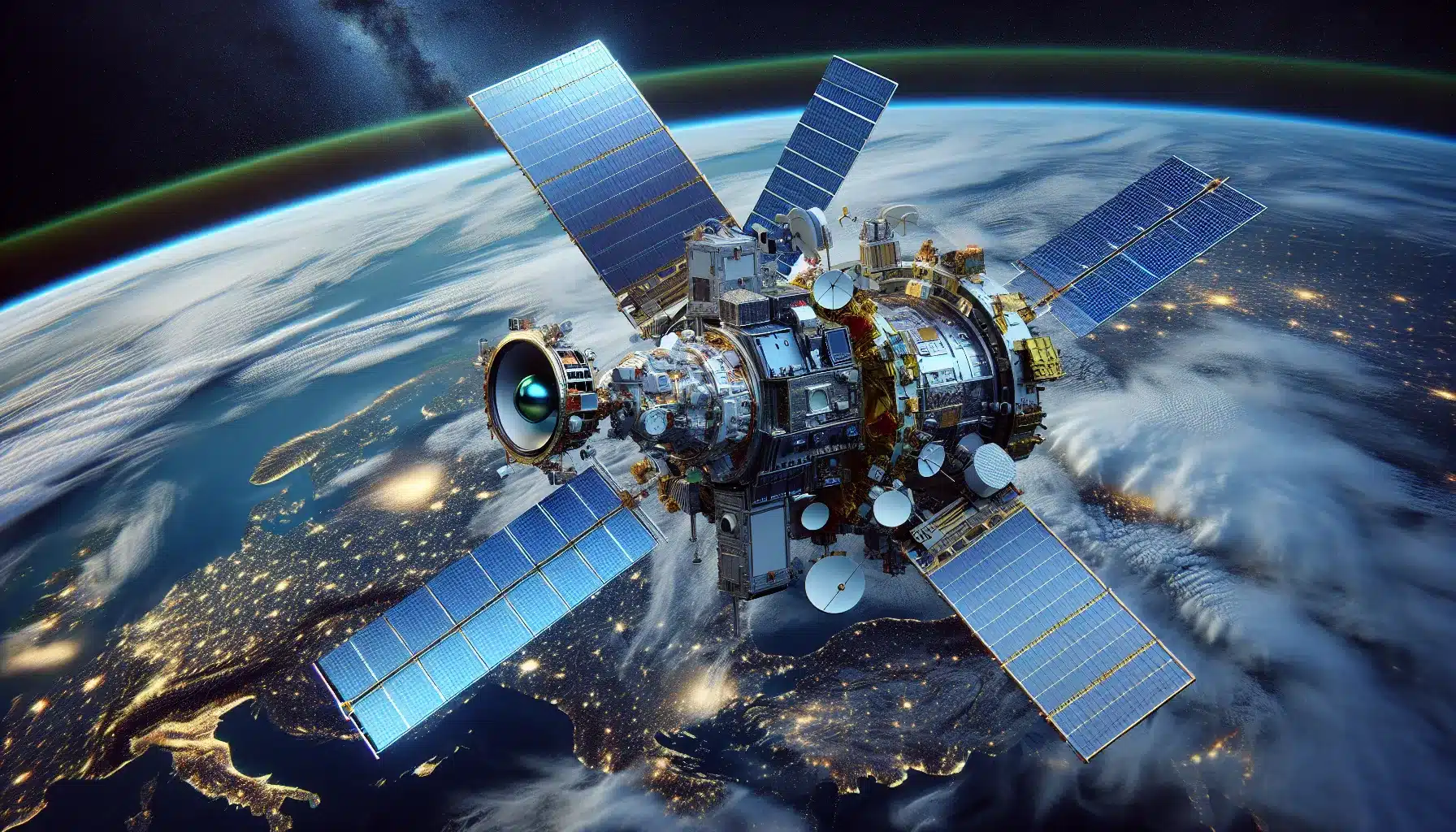 Satellittbilder: hvordan de tas, brukes og analyseres i dag for milj&oslash; og beredskap &ndash; illustrasjon 1