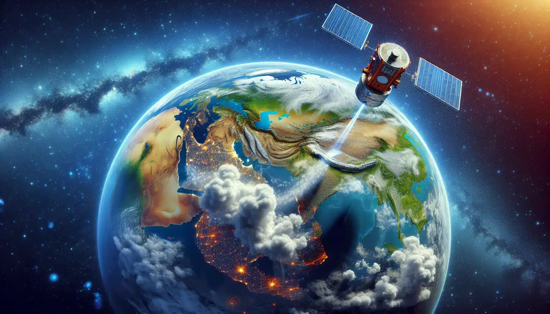 Satellitter og miljøovervåkning: hvordan vi måler co2 fra rommet og bekjemper klimaendringer – illustrasjon 1