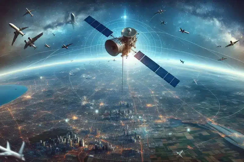 Hvordan satellitter hjelper med å spore flytrafikk: sanntid, sikkerhet og lavere utslipp