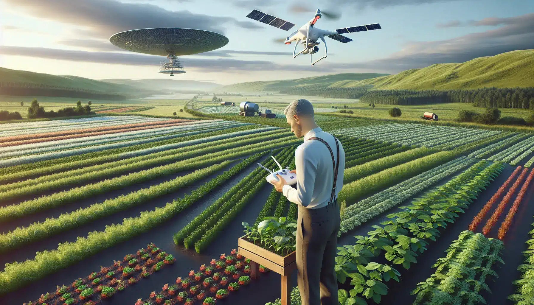 Droner og satellitter &ndash; to teknologier som jobber sammen for bedre data og smartere beslutninger &ndash; illustrasjon 2