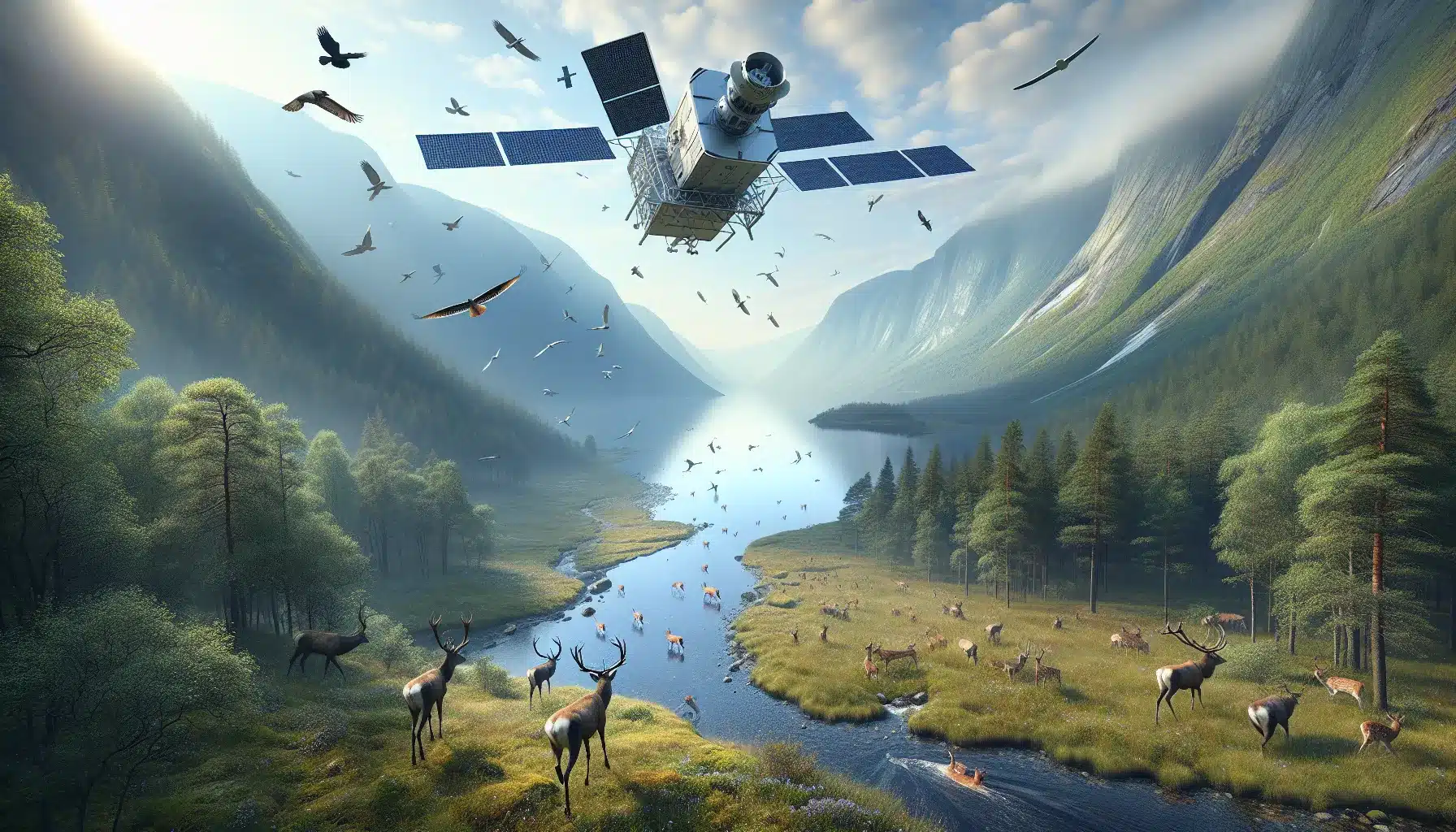 Hvordan satellitter hjelper med &aring; spore migrasjonsm&oslash;nstre: sanntidsinnsikt for artsvern &ndash; illustrasjon 2