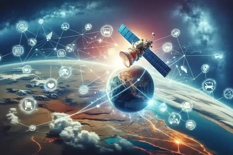 Hvordan satellitter muliggjør global e-handel: raskere leveringer, sikre betalinger og dekning