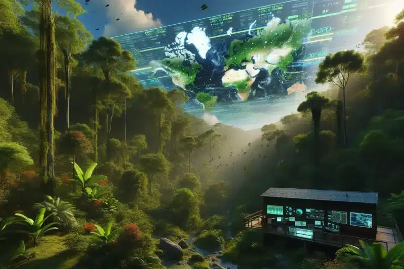 Satellitter og overvåkning av avskoging: beskytter regnskogen med varsler i sanntid