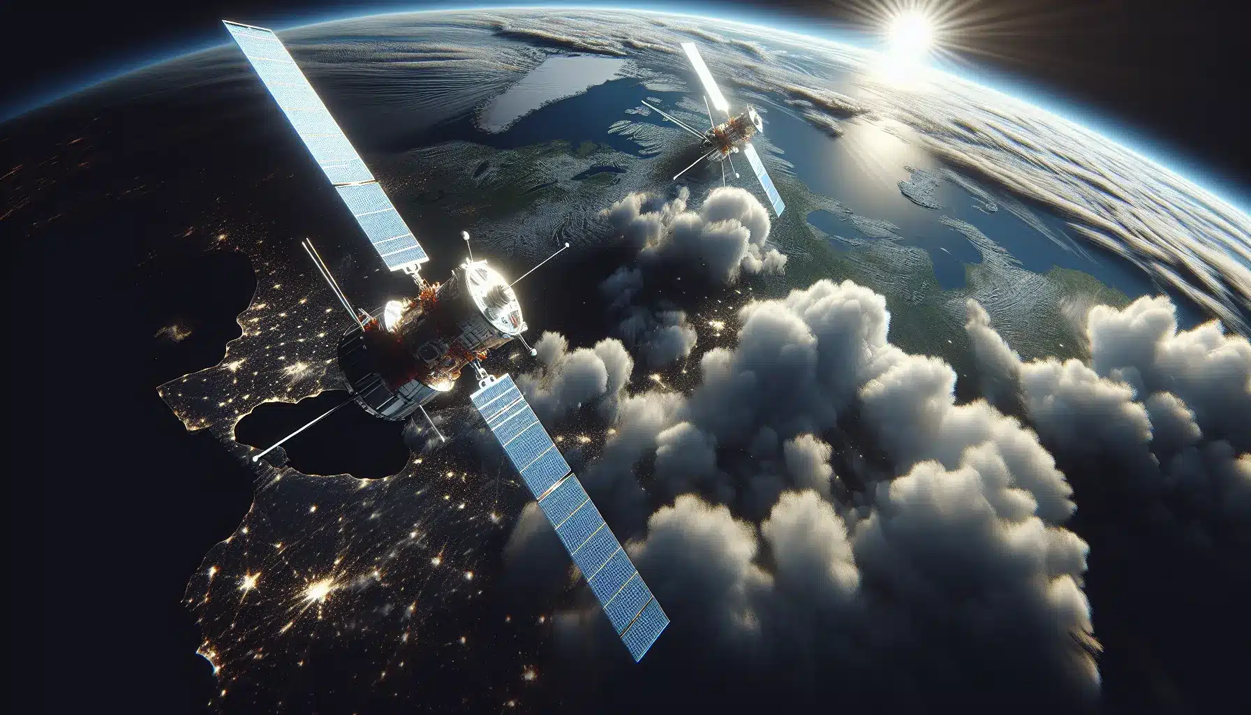 Hvordan satellitter hjelper med &aring; spore flytrafikk: sanntid, sikkerhet og lavere utslipp &ndash; illustrasjon 2