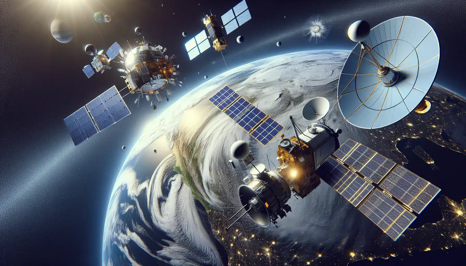 Hvordan satellitter hjelper med &aring; spore v&aelig;rfenomener: sanntidsdata, ekstremv&aelig;r og bedre varsler &ndash; illustrasjon 1