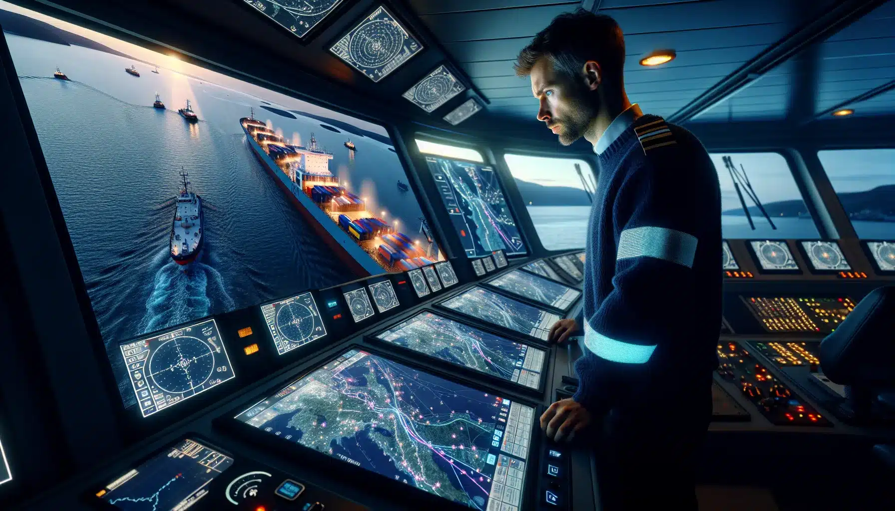 Hvordan satellitter bidrar til &aring; forbedre sikkerheten i skipsfart &ndash; illustrasjon 1