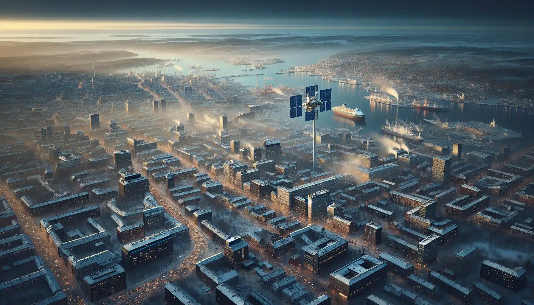 Satellittbasert overv&aring;king av luftkvalitet i storbyer &ndash; illustrasjon 1